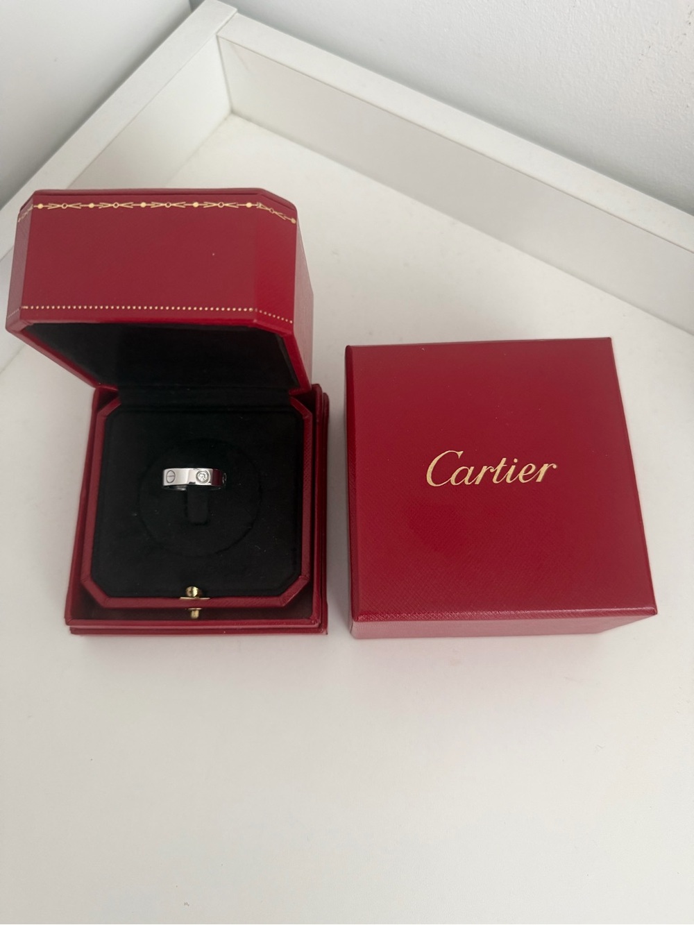 Cartier Love Ring 3 Diamonds